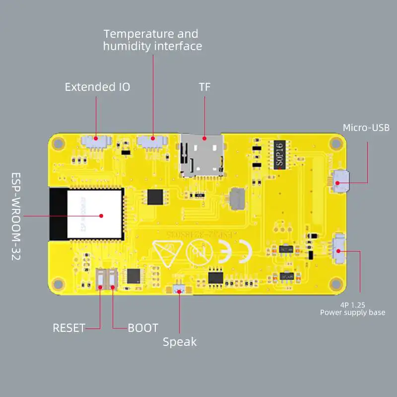 Home Automation Arduino - ESP32-3248S035 3,5-calowy inteligentny moduł wyświetlacza LCD