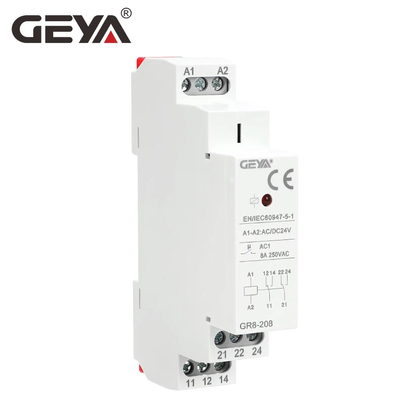 GEYA GR8-208 Przekaźnik pomocn – Shelly Relay Module recenzja i cena