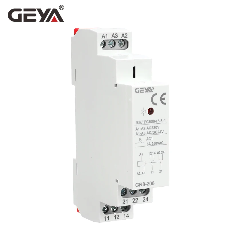 GEYA GR8-208 Przekaźnik pomocn – Shelly Relay Module recenzja i cena