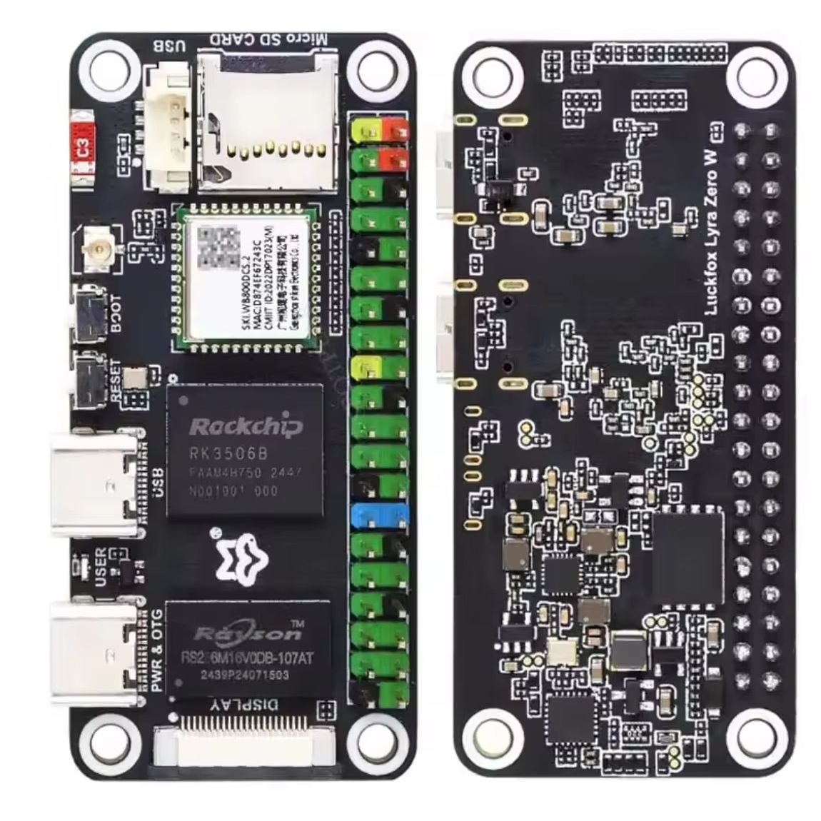 Płytka Luckfox Lyra Zero W RK3 – Pi Zero W Board recenzja i cena