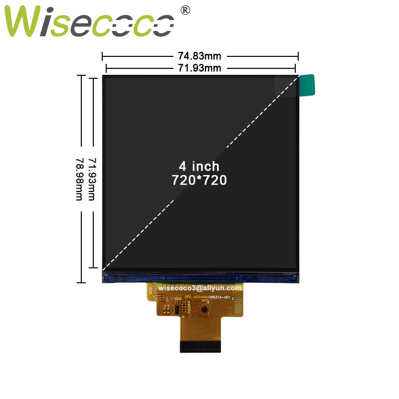 Wisecoco 4 Cal 720x720 wyświet – Home Automation Raspberry Pi recenzja i cena