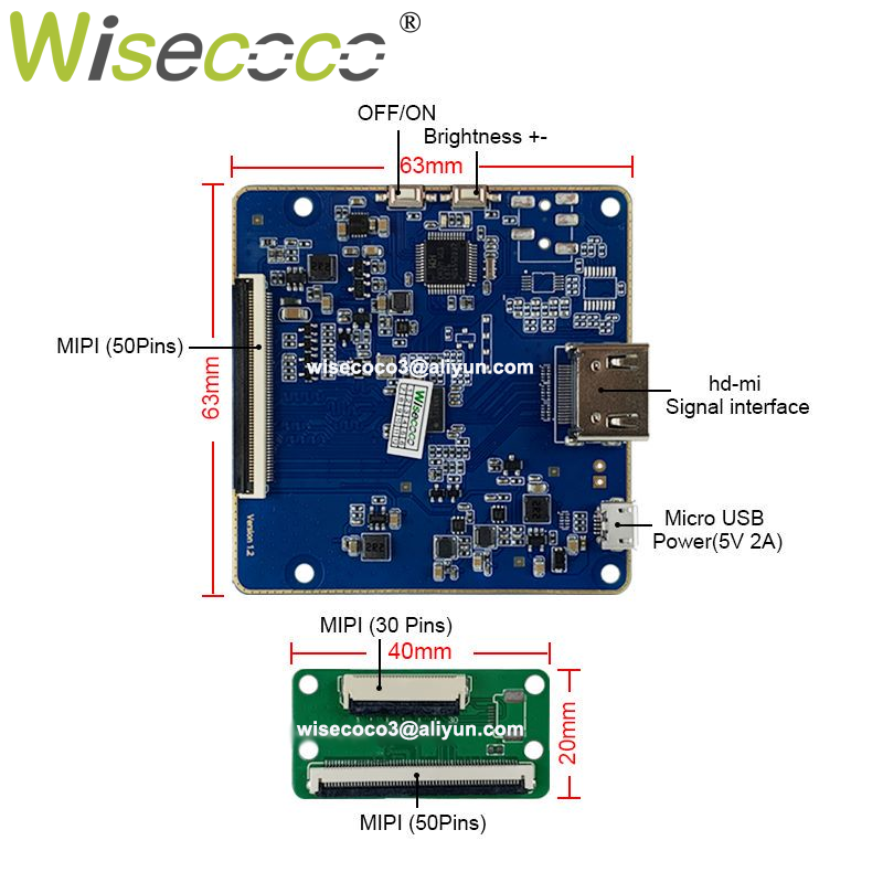 Wisecoco 4 Cal 720x720 wyświet – Home Automation Raspberry Pi recenzja i cena