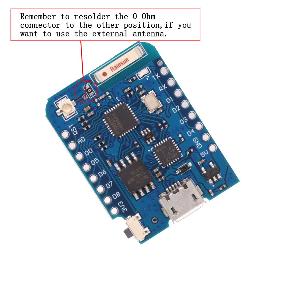 WeMos D1 Mini Pro V3.0 NodeMcu – Esp8266 Nodemcu Board recenzja i cena