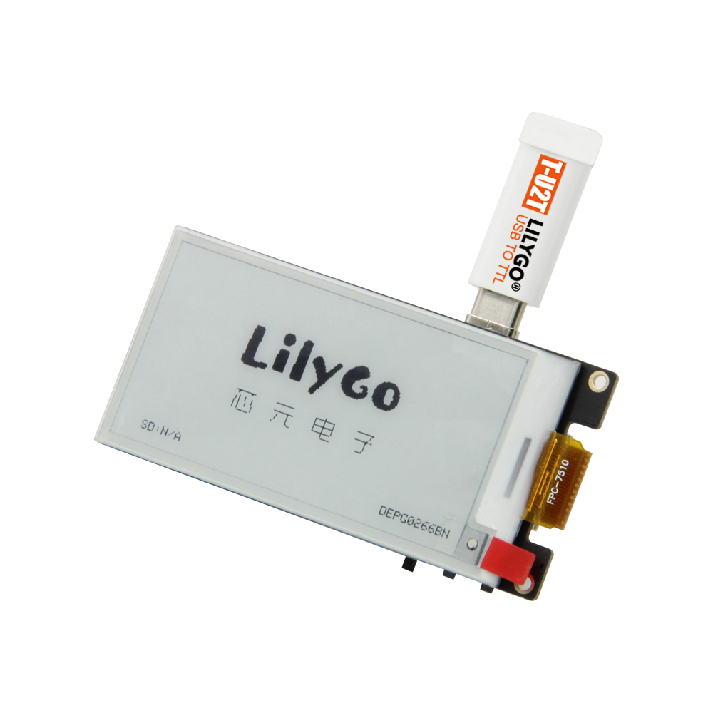 LILYGO® TTGO T5 2.66-Inch E-Pa – Home Automation Arduino recenzja i cena