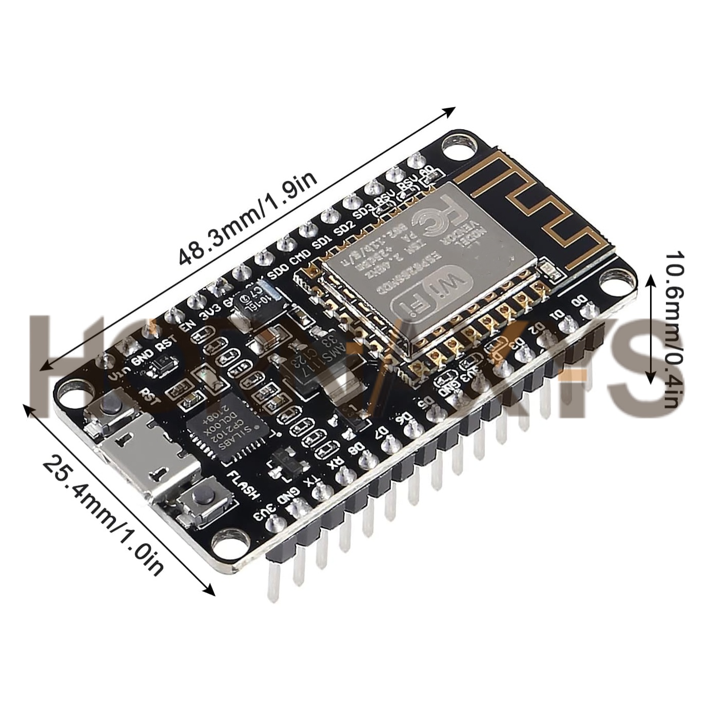 1-10 sztuk/moduł bezprzewodowy – Esp8266 Nodemcu Board recenzja i cena